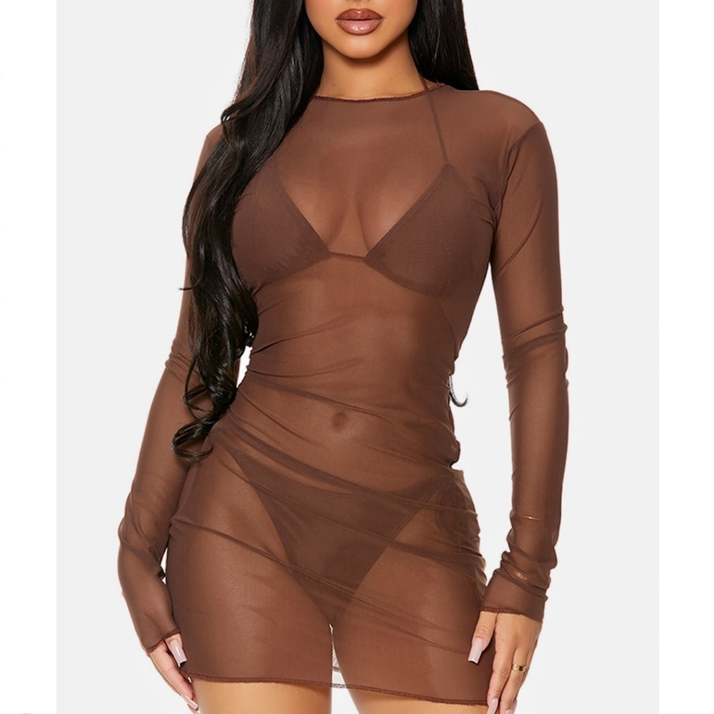 Mesh Swim Coverup